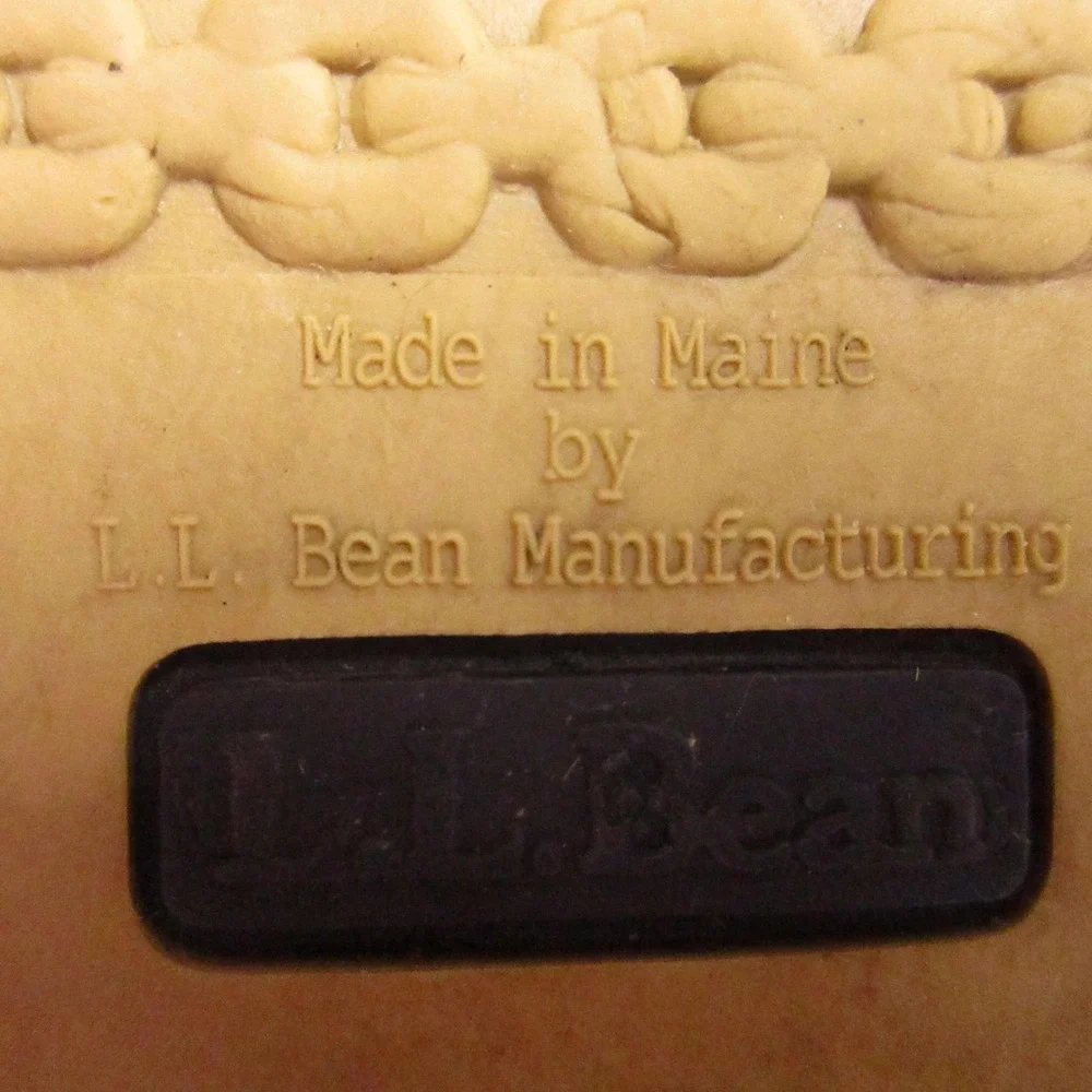 L.L. Bean Bean Boots Mens 10 Black Quilted Ankle Snow Duck Boots Fleece Lined